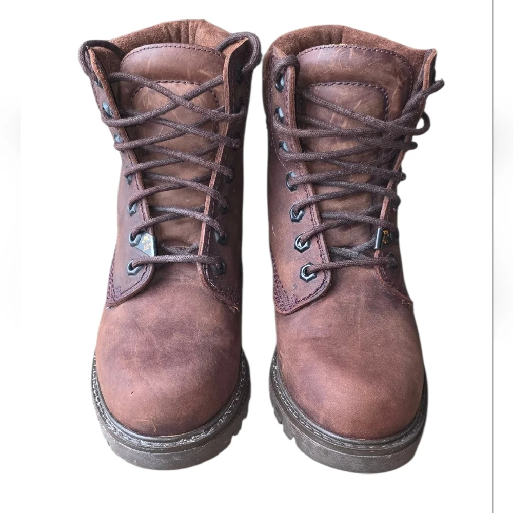 Havana Joe Brown Leather Boots - Picture 3 of 10